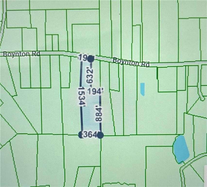 10.6 Acres of Land for Sale in Hampton, Georgia