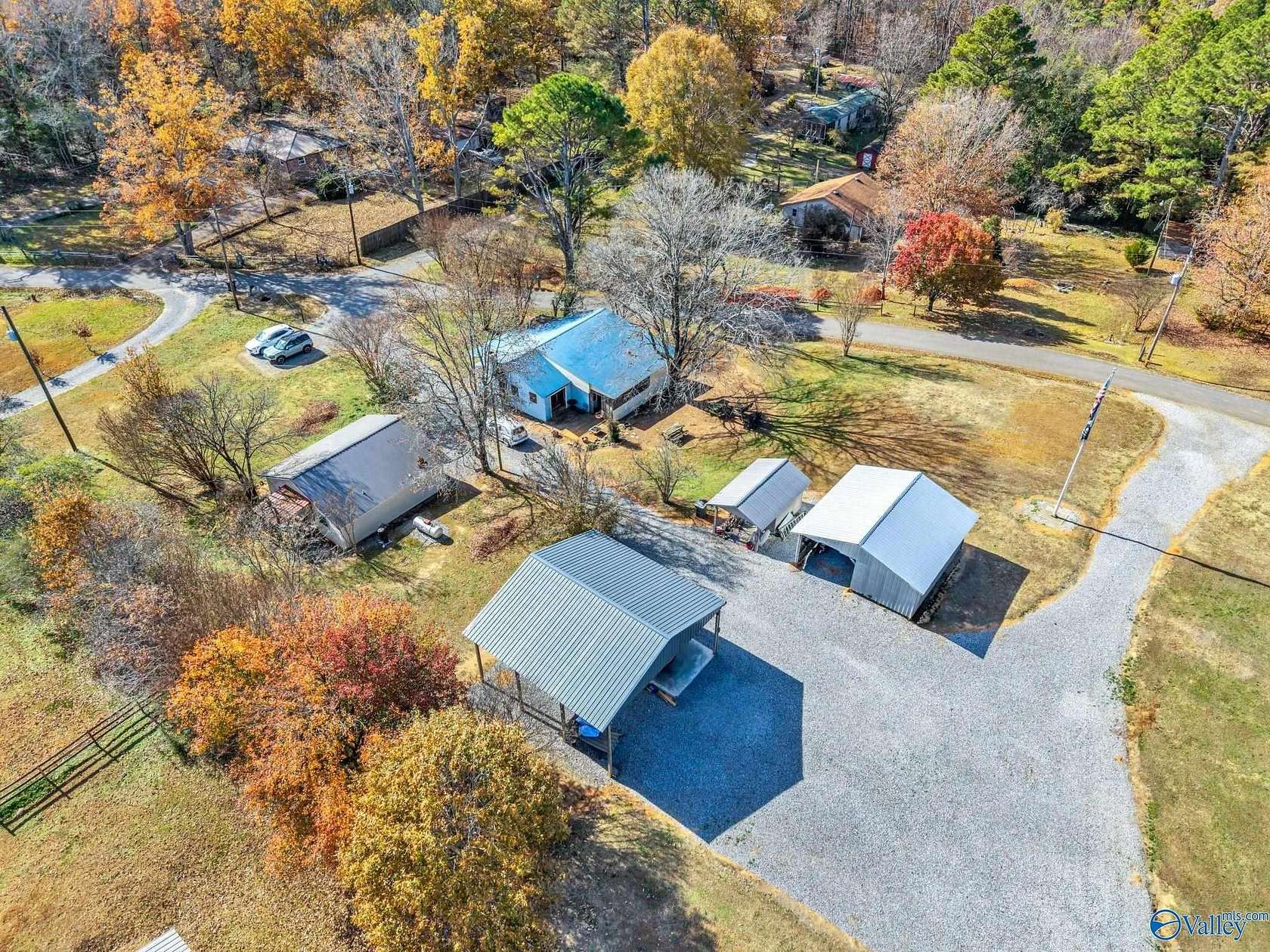 13.6 Acres of Recreational Land with Home for Sale in Huntsville, Alabama