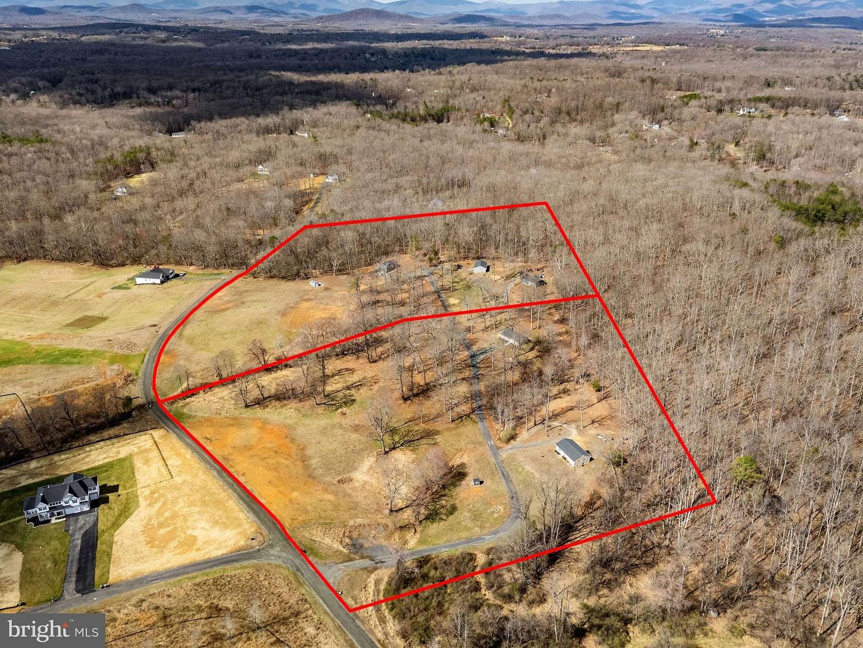 10 Acres of Land with Home for Sale in Amissville, Virginia