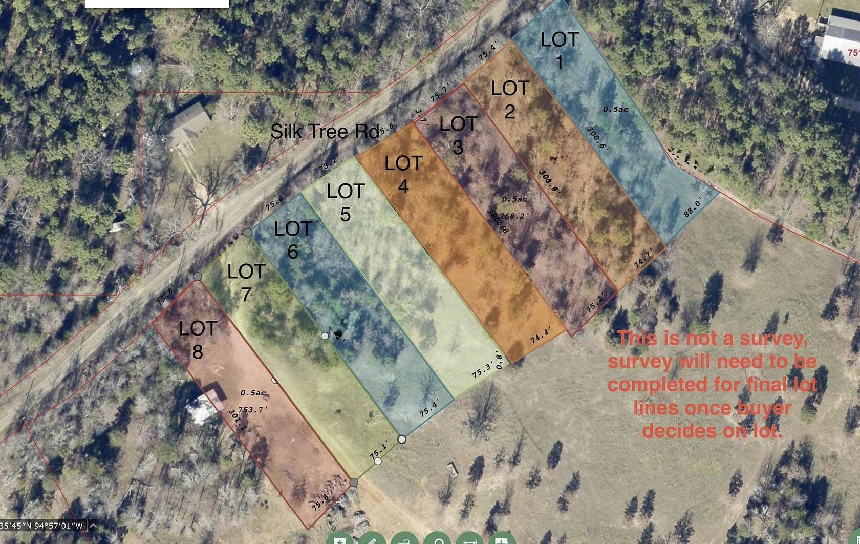 0.53 Acres of Land for Sale in Gilmer, Texas