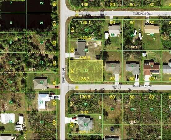 0.26 Acres of Residential Land for Sale in Port Charlotte, Florida
