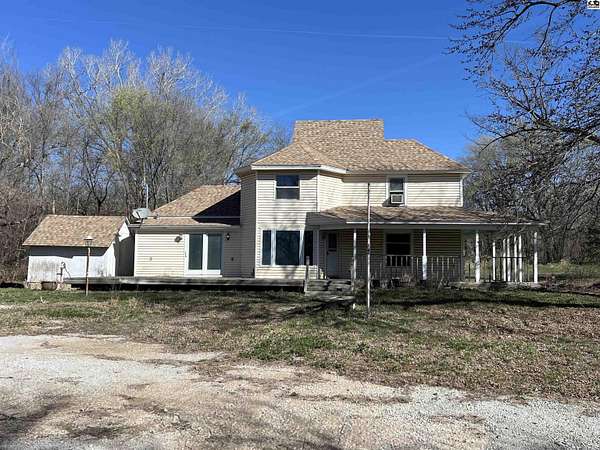 8.36 Acres of Land with Home for Sale in Hutchinson, Kansas