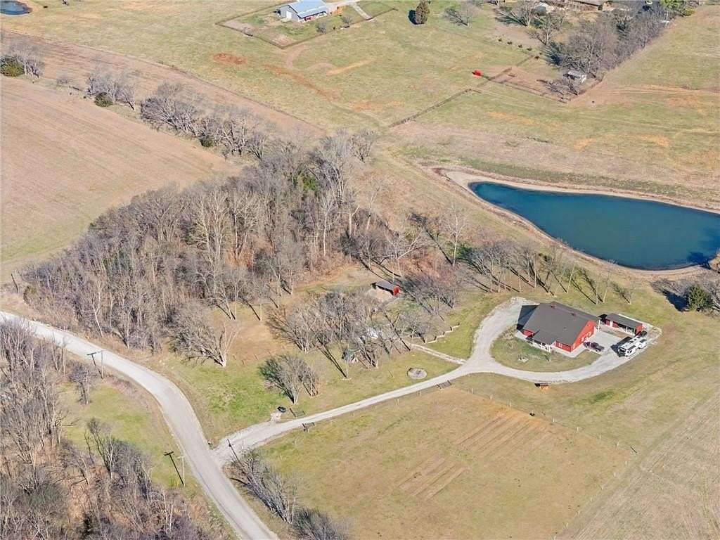 7.69 Acres of Land with Home for Sale in Weston, Missouri