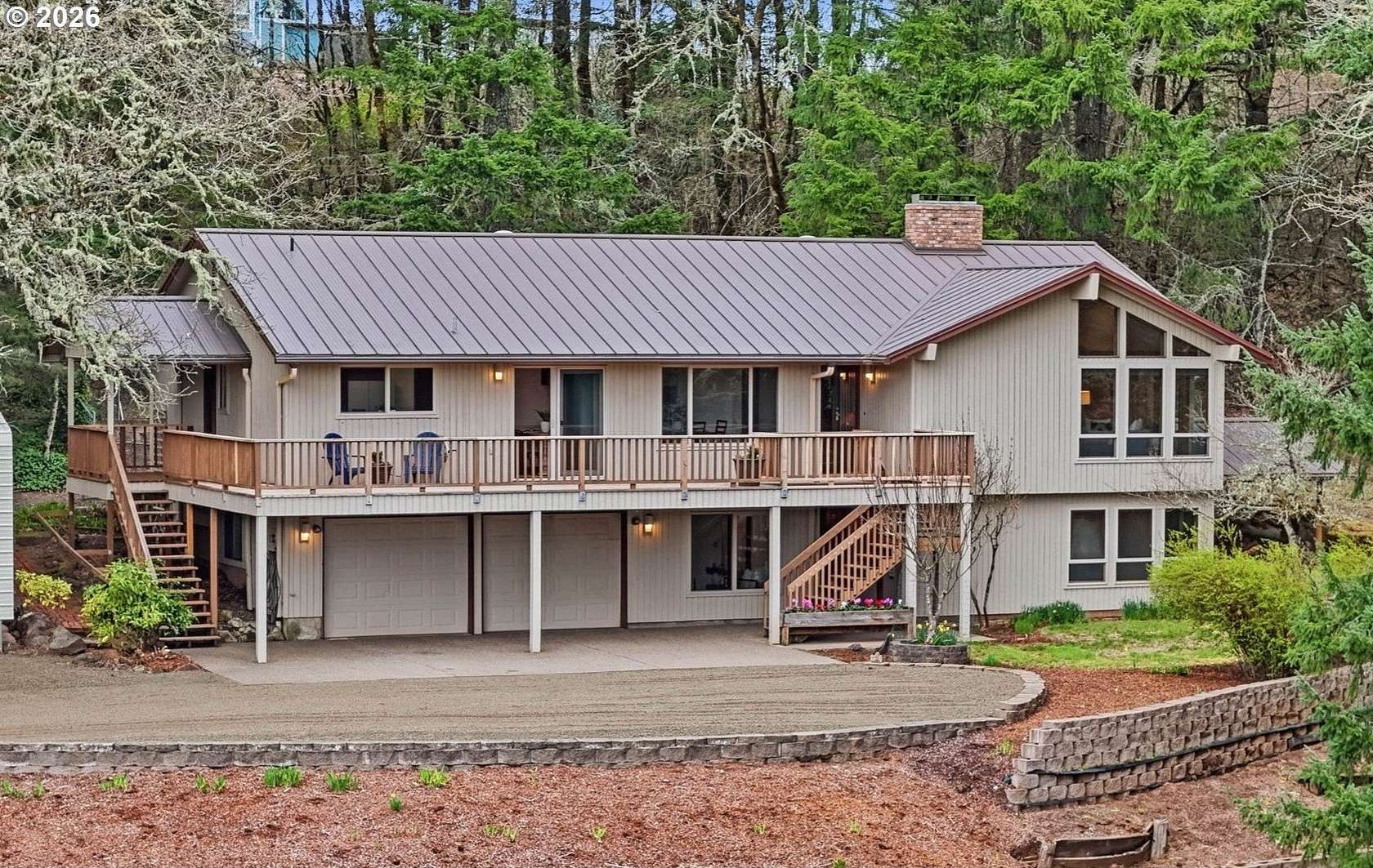 10.5 Acres of Land with Home for Sale in Forest Grove, Oregon