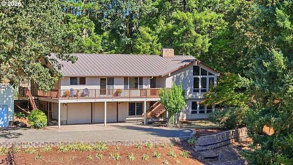 10.5 Acres of Land with Home for Sale in Forest Grove, Oregon