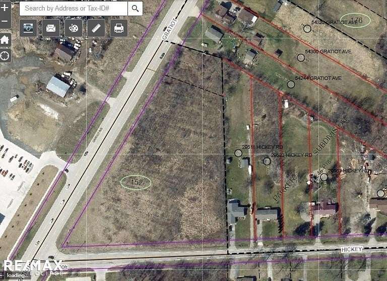 5.4 Acres of Commercial Land for Sale in Chesterfield Township, Michigan