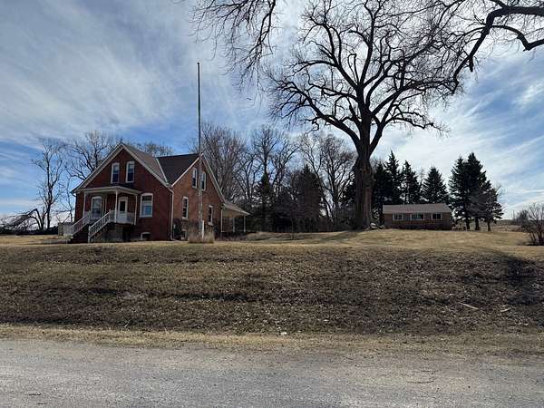 11.6 Acres of Land with Home for Sale in Kimballton, Iowa