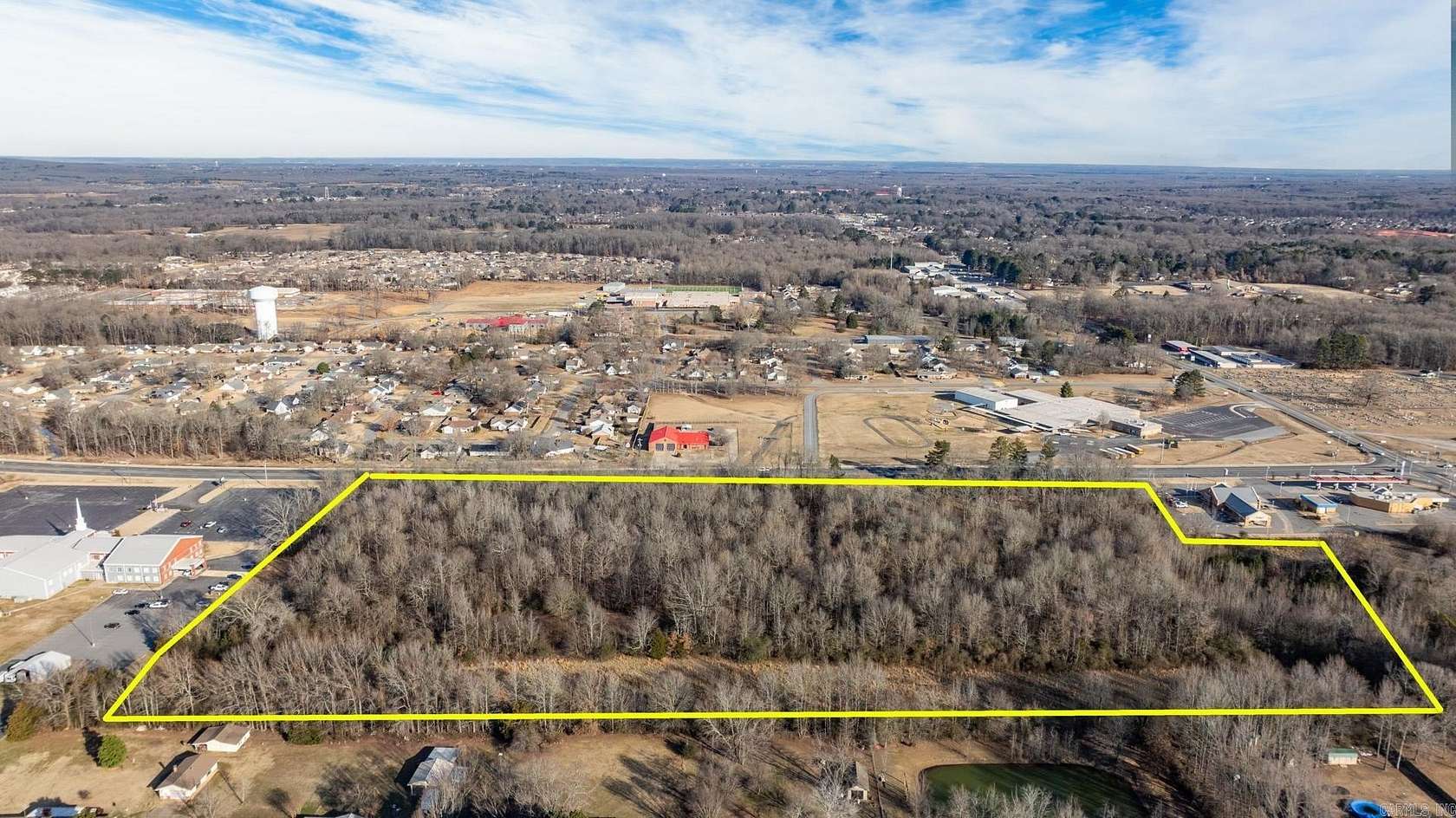 2 Acres of Commercial Land for Sale in Cabot, Arkansas