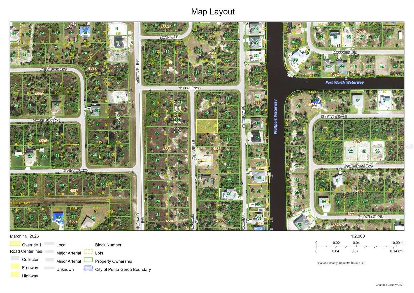 0.23 Acres of Residential Land for Sale in Port Charlotte, Florida