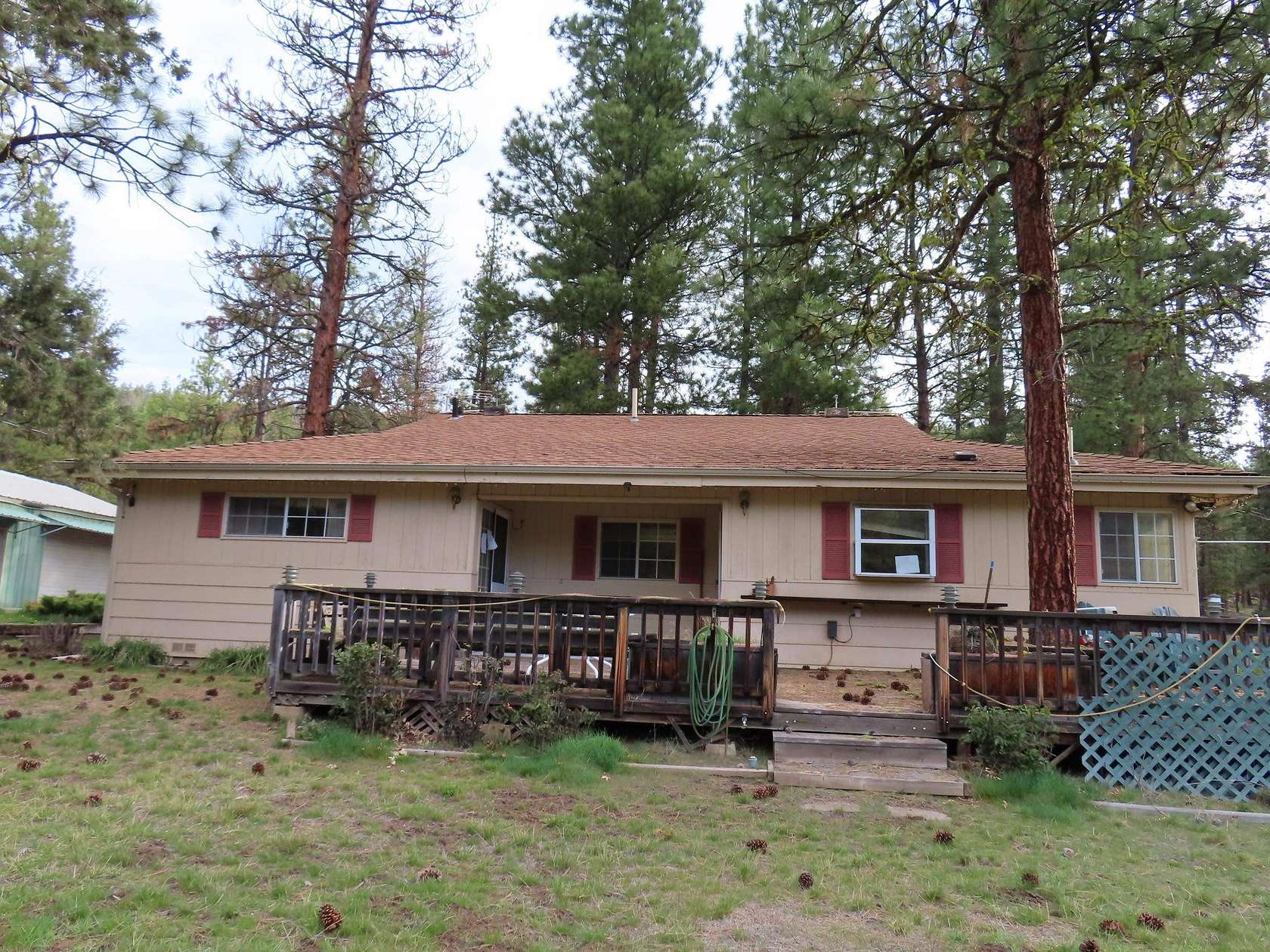 2.5 Acres of Land with Home for Sale in Dorris, California