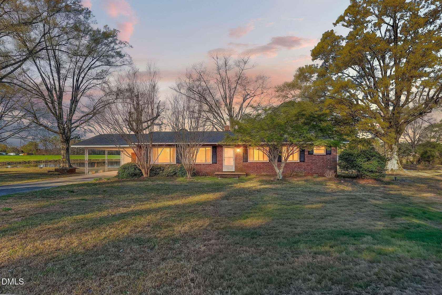 3.68 Acres of Land with Home for Sale in Angier, North Carolina