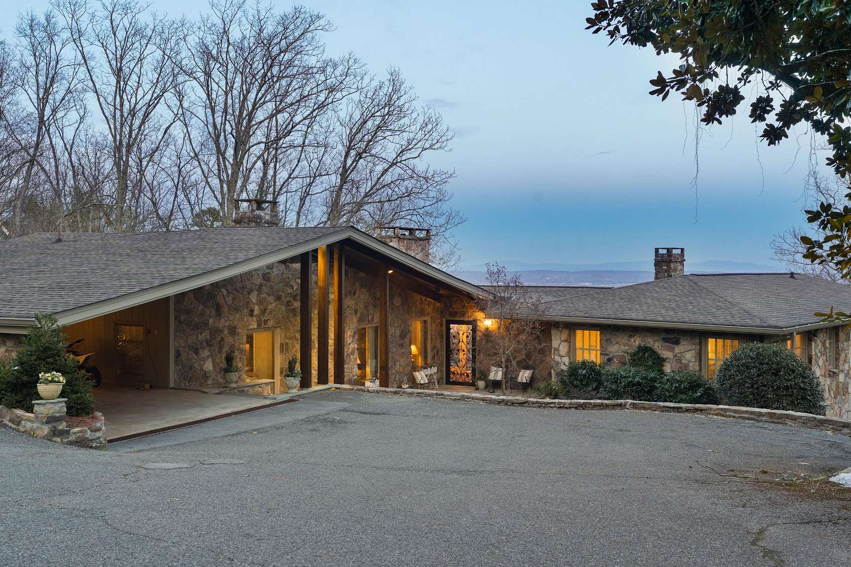 5.19 Acres of Land with Home for Sale in Lookout Mountain, Georgia