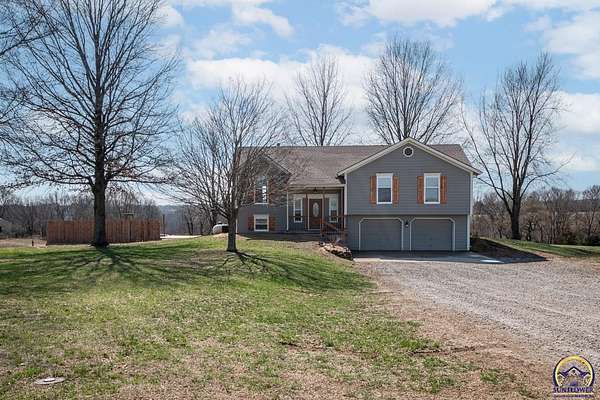 6.83 Acres of Land with Home for Sale in Leavenworth, Kansas