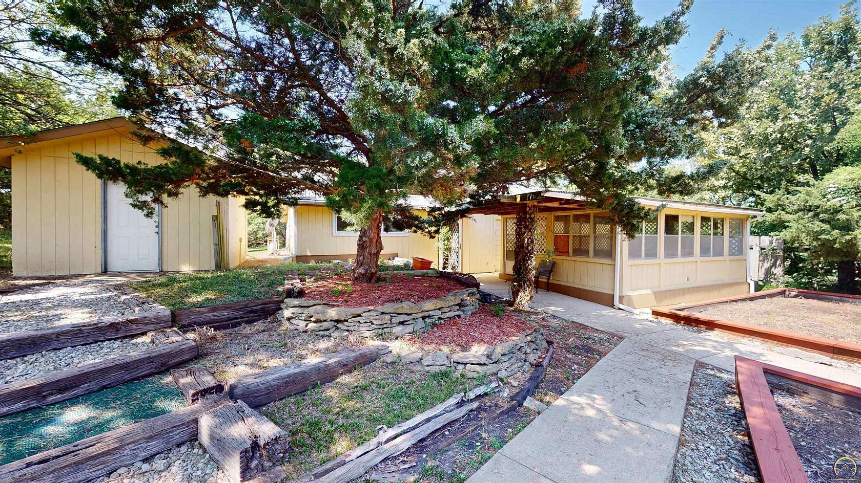 22.7 Acres of Recreational Land with Home for Sale in Auburn, Kansas