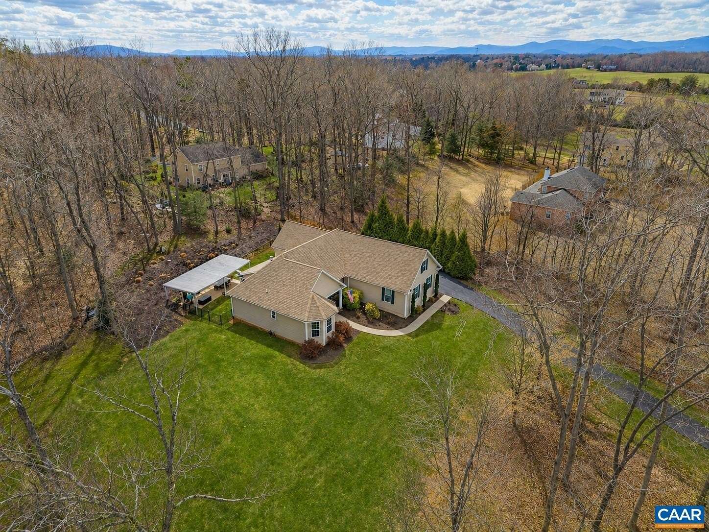 2 Acres of Land with Home for Sale in Ruckersville, Virginia