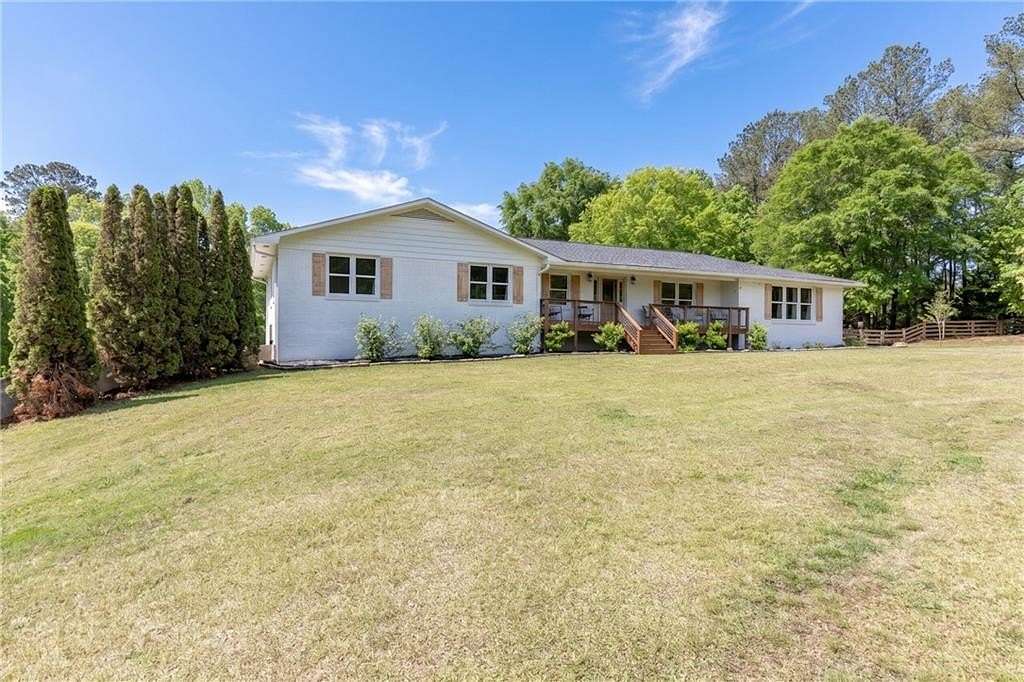8.14 Acres of Land with Home for Sale in Cumming, Georgia