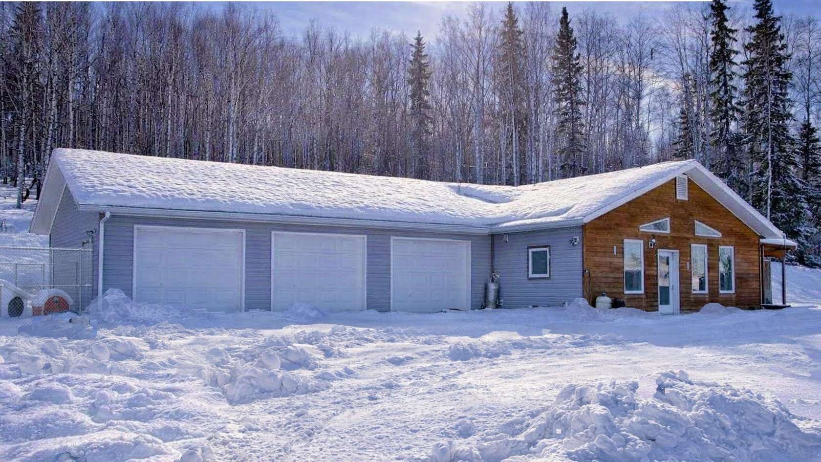 5.4 Acres of Land with Home for Sale in Fairbanks, Alaska