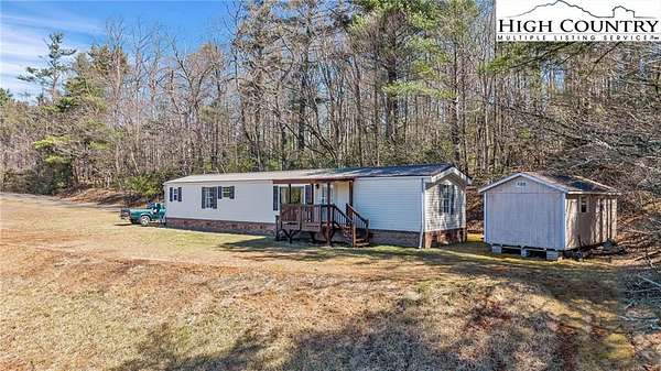 1.86 Acres of Land with Home for Sale in West Jefferson, North Carolina