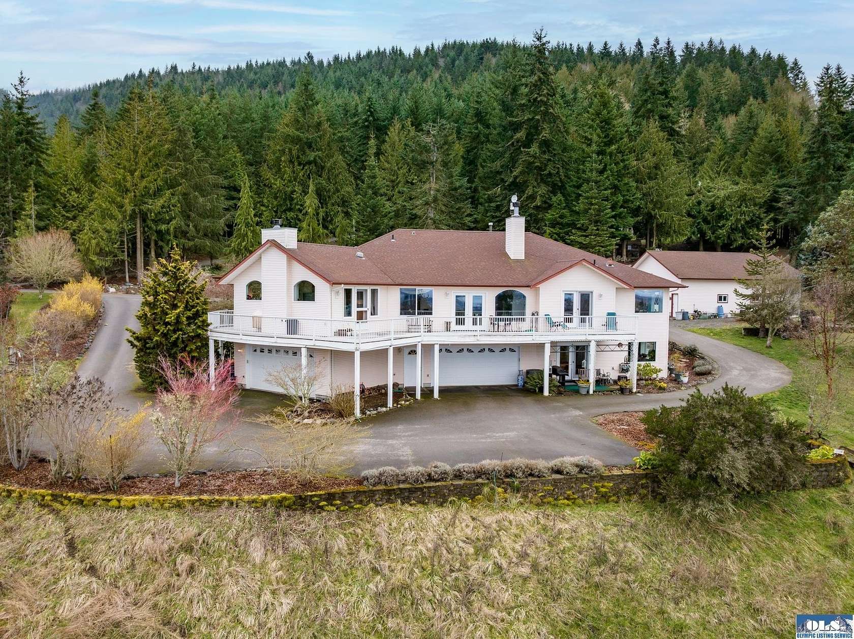 5 Acres of Land with Home for Sale in Sequim, Washington