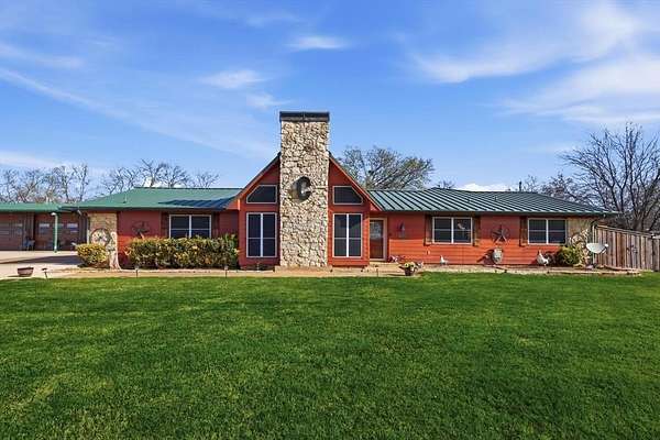 14.4 Acres of Land with Home for Sale in Sanger, Texas