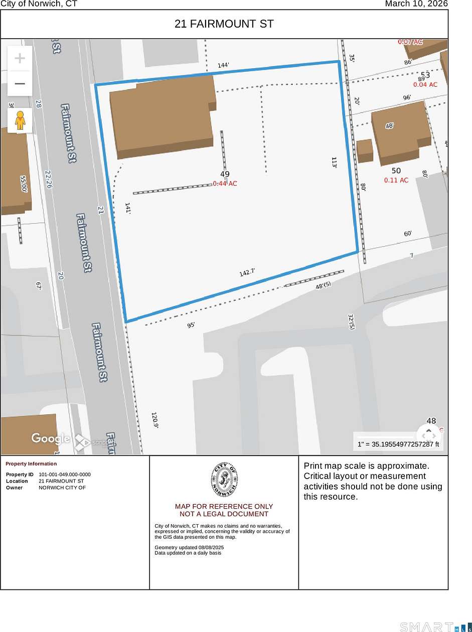 0.44 Acres of Land for Sale in Norwich, Connecticut