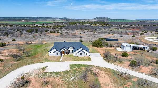 10.5 Acres of Land with Home for Sale in Lawn, Texas