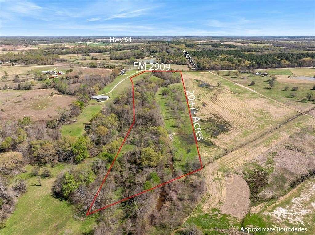 20 Acres of Recreational & Residential Land for Sale in Canton, Texas