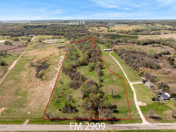 20 Acres of Recreational & Residential Land for Sale in Canton, Texas
