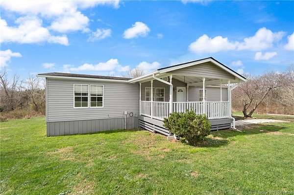 5 Acres of Land with Home for Sale in Corydon, Indiana