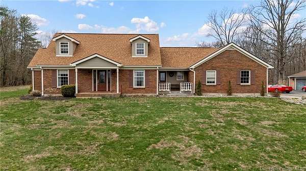 10 Acres of Land with Home for Sale in Greenville, Indiana