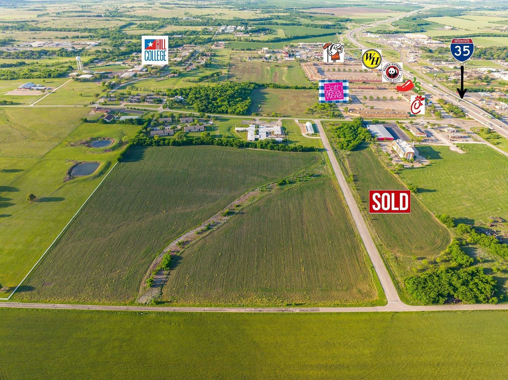 29.2 Acres of Commercial Land for Sale in Hillsboro, Texas