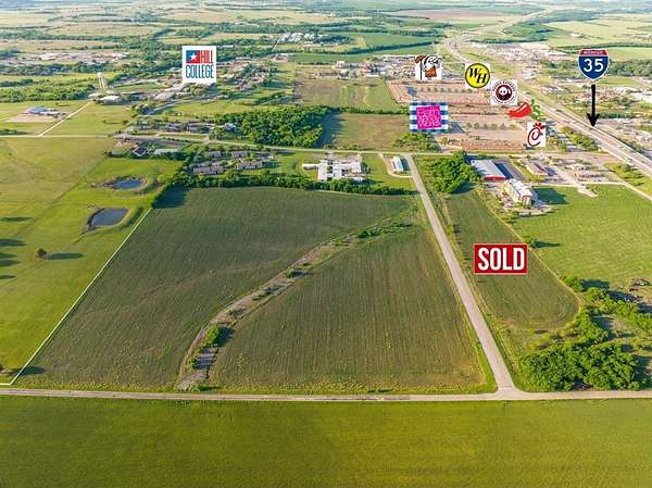 29.2 Acres of Land for Sale in Hillsboro, Texas