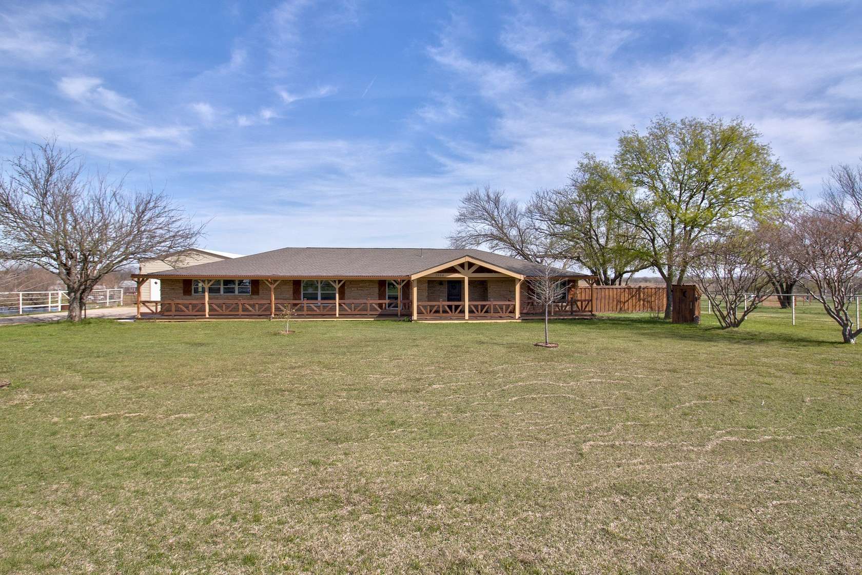 12.4 Acres of Land with Home for Sale in Sanger, Texas