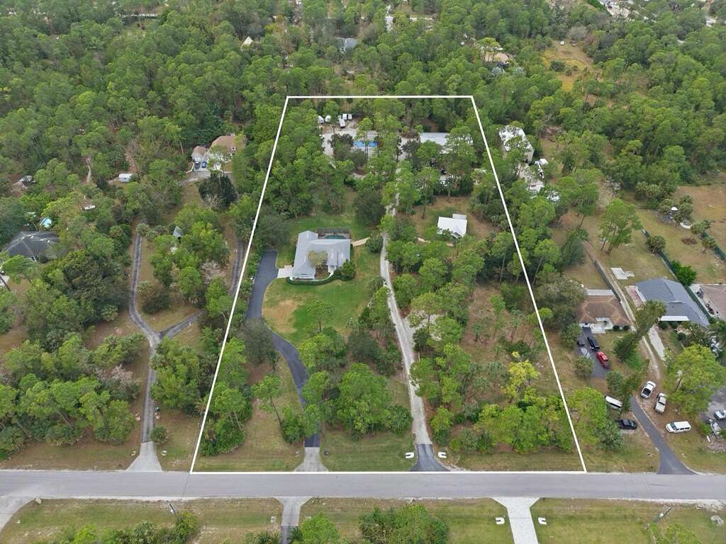 5 Acres of Land with Home for Sale in Naples, Florida