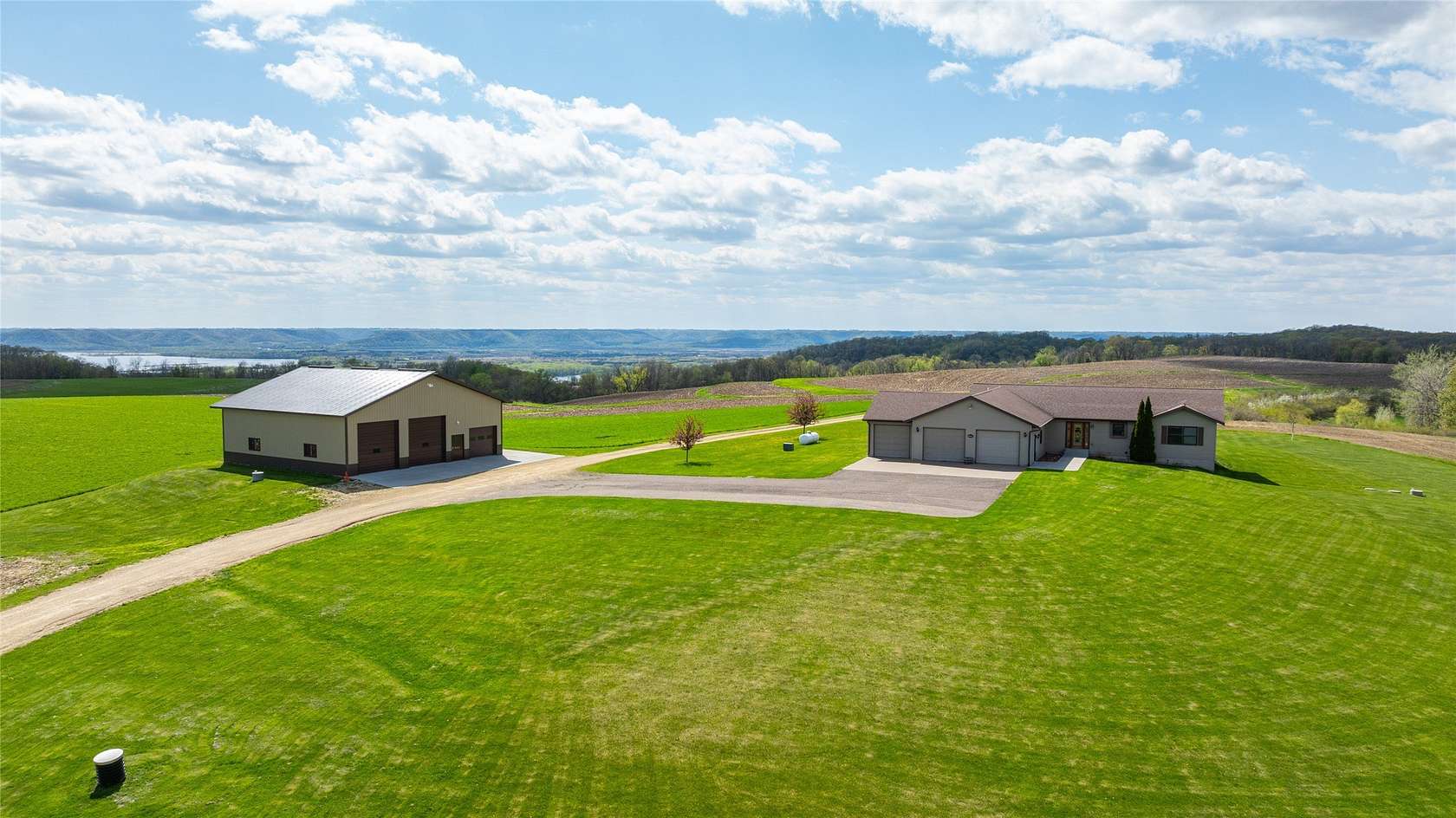 4 Acres of Land with Home for Sale in Alma, Wisconsin
