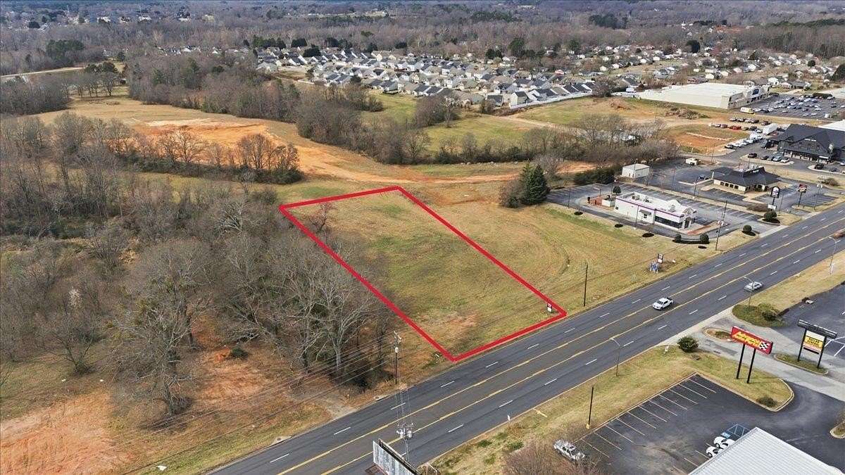 1.27 Acres of Commercial Land for Sale in Inman, South Carolina