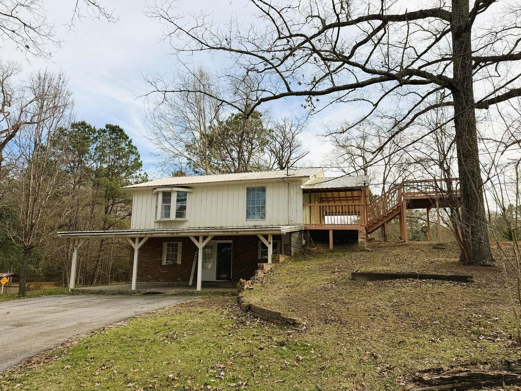 9.5 Acres of Land with Home for Sale in Hattiesburg, Mississippi