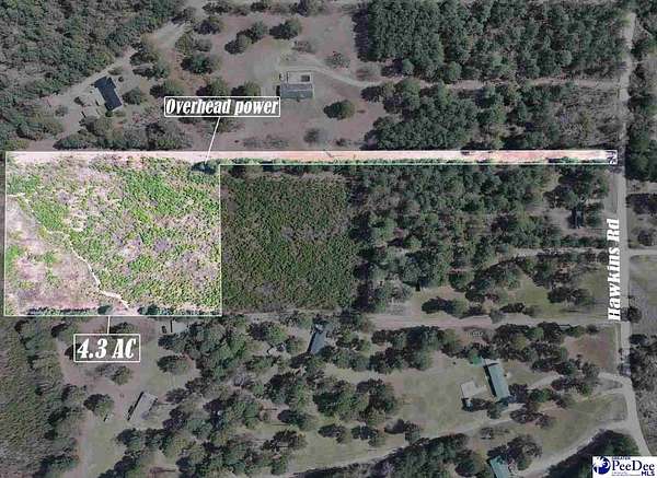 4.3 Acres of Residential Land for Sale in Hartsville, South Carolina