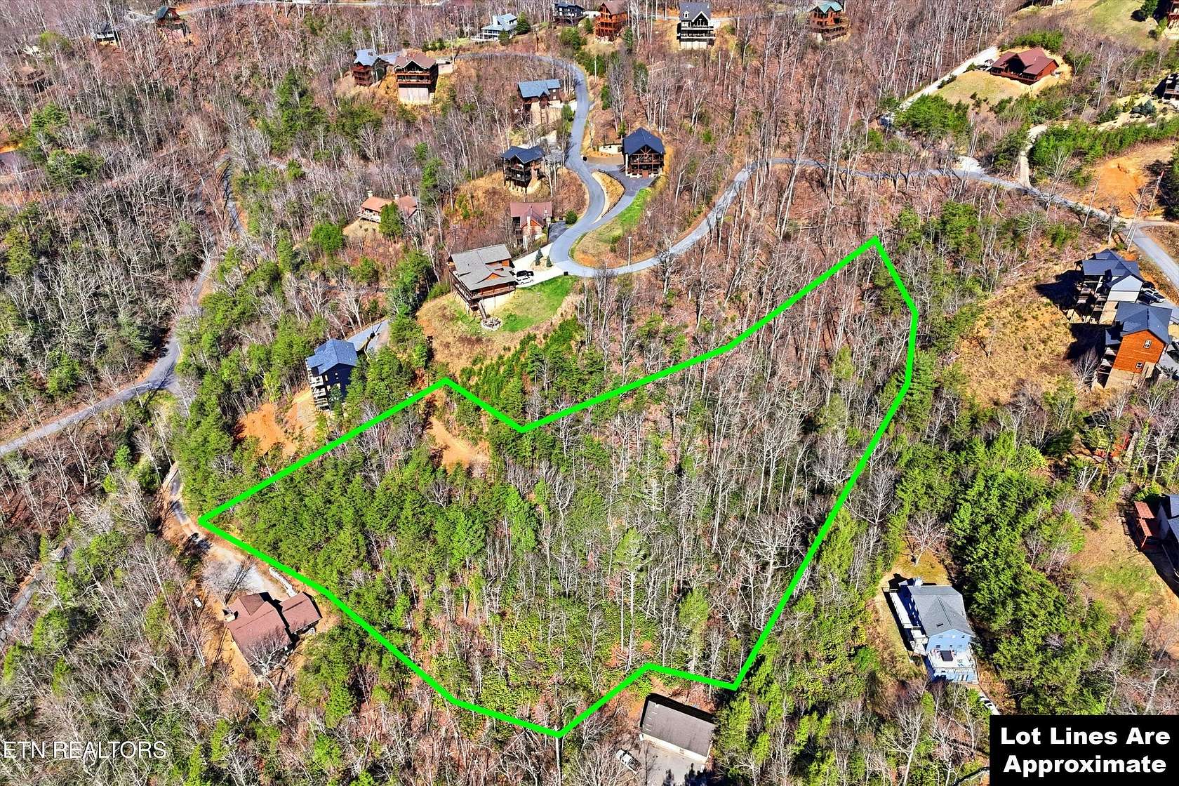 2.5 Acres of Residential Land for Sale in Gatlinburg, Tennessee