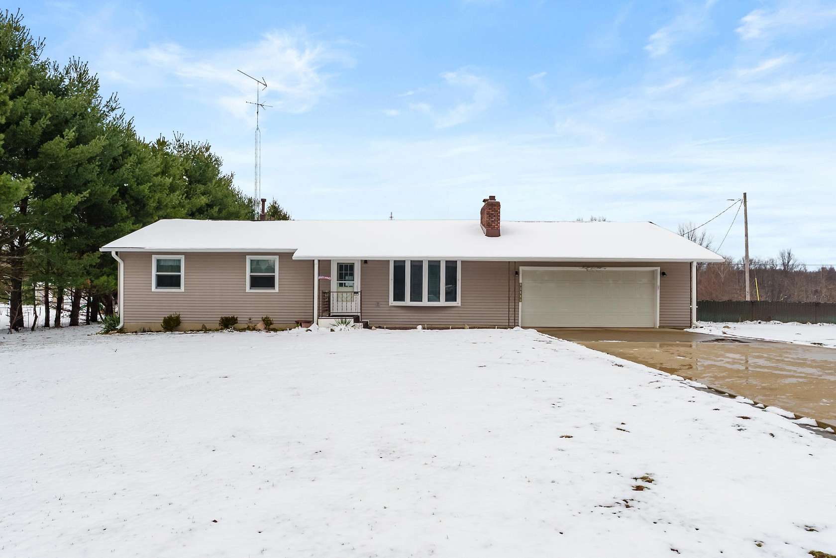 2.14 Acres of Land with Home for Sale in Paw Paw, Michigan