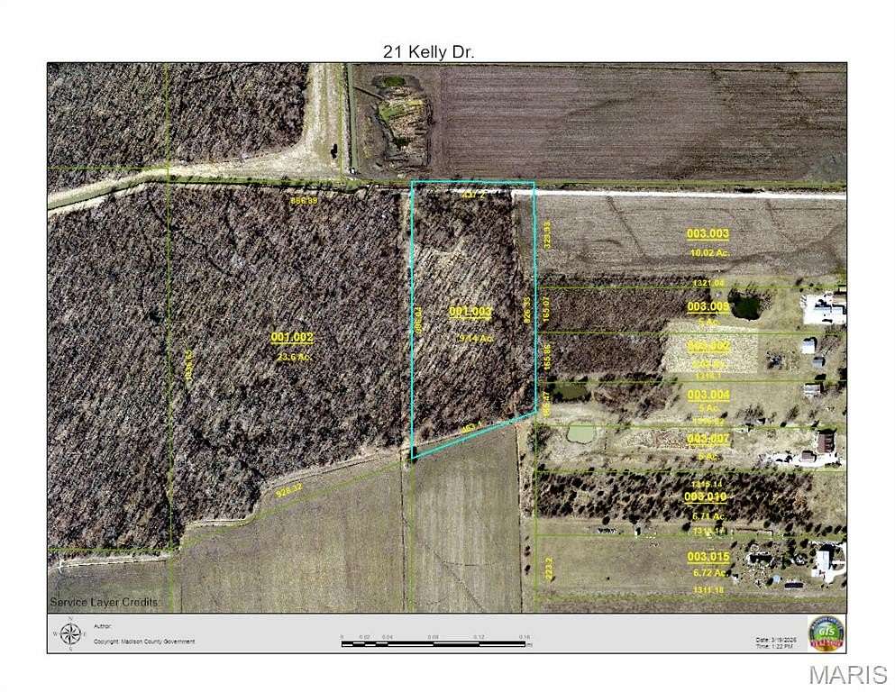 9.14 Acres of Residential Land for Sale in Granite City, Illinois