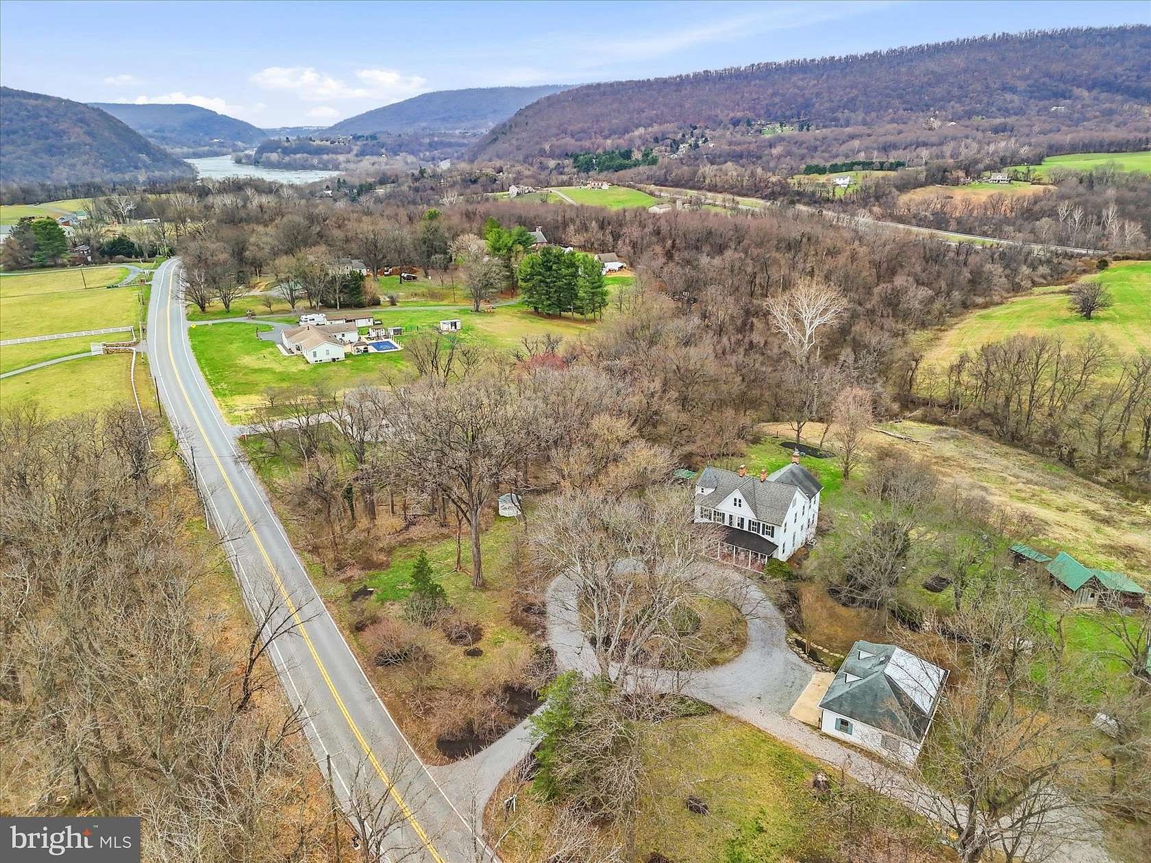 5.84 Acres of Land with Home for Sale in Knoxville, Maryland