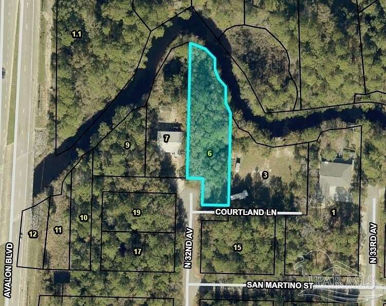 0.5 Acres of Residential Land for Sale in Milton, Florida