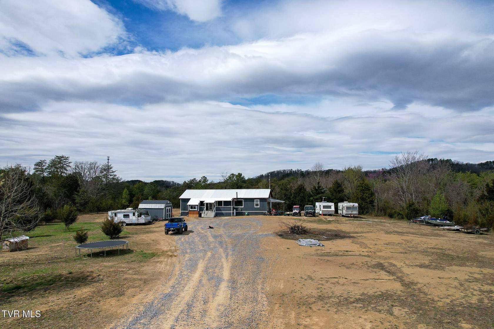 18 Acres of Land with Home for Sale in Mohawk, Tennessee