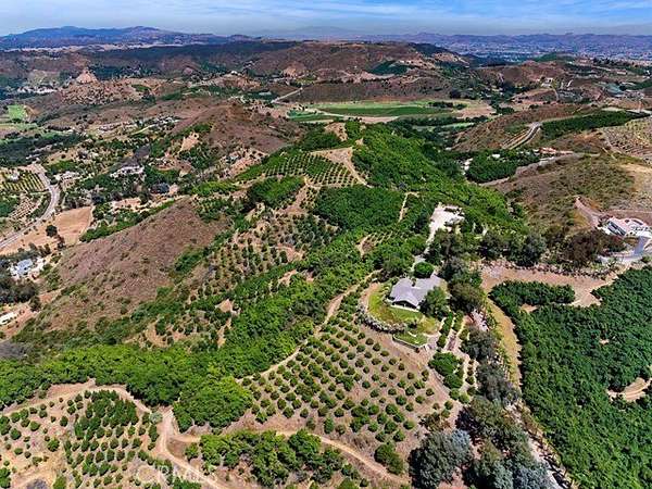 85.7 Acres of Agricultural Land with Home for Sale in Temecula, California