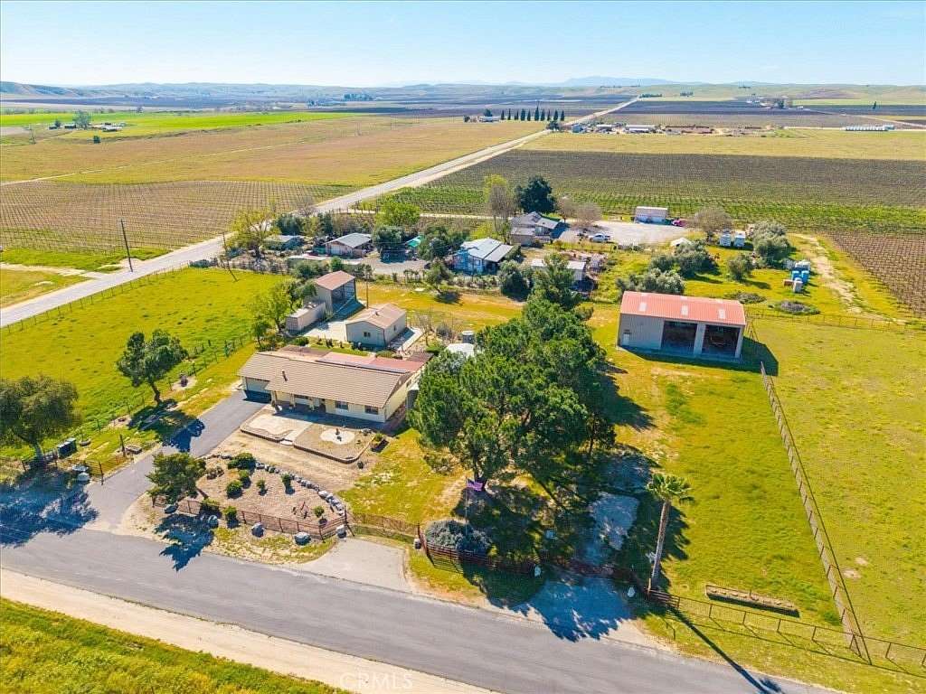 3 Acres of Land with Home for Sale in Shandon, California