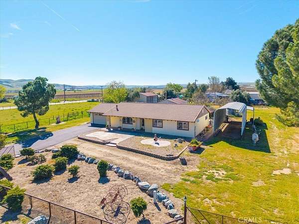 3 Acres of Land with Home for Sale in Shandon, California