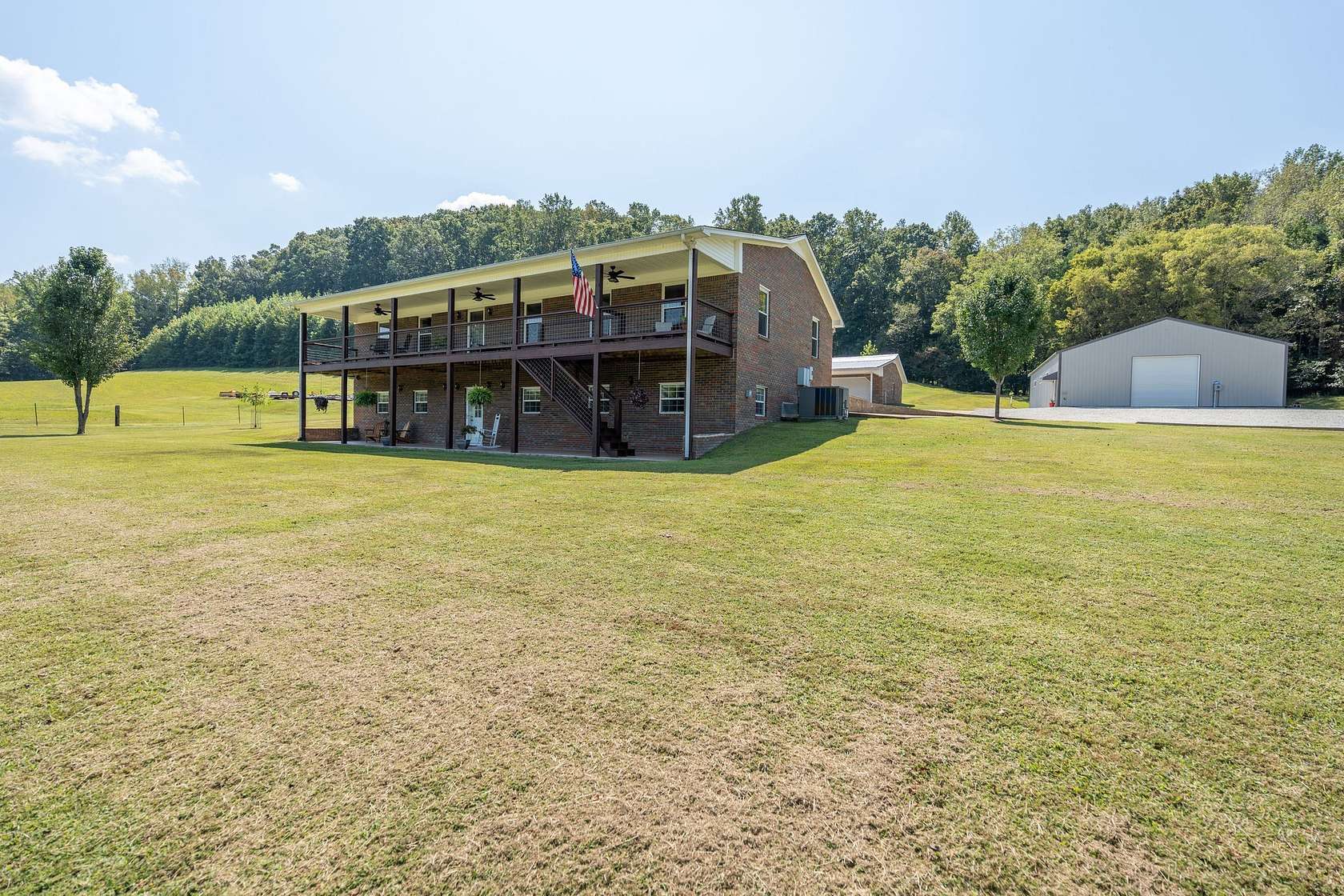 26.3 Acres of Recreational Land with Home for Sale in Collinwood, Tennessee