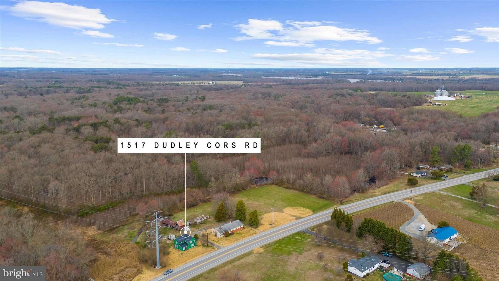 12 Acres of Land with Home for Sale in Millington, Maryland