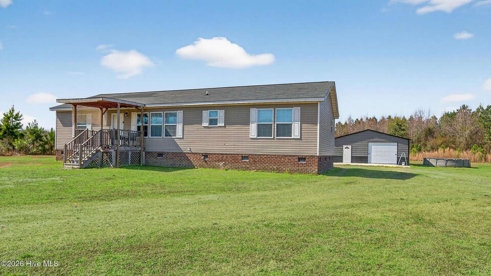 5 Acres of Land with Home for Sale in Chocowinity, North Carolina